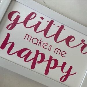 ROOM DECOR 13x8 desk or wall sign